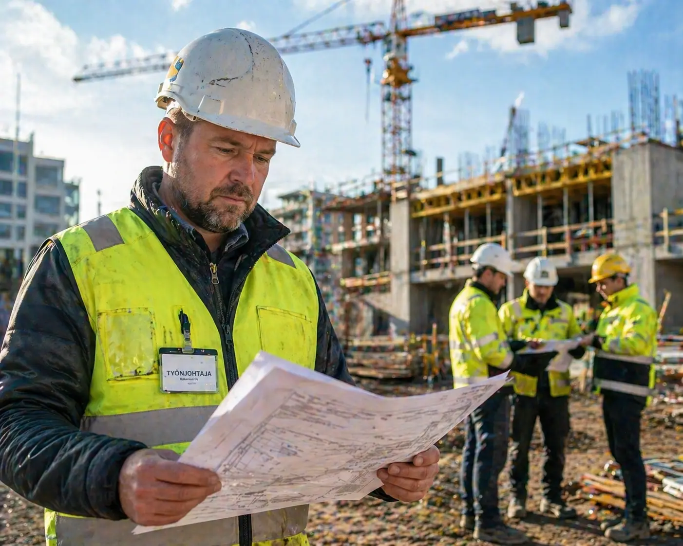 ty&ouml;njohtaja palkka